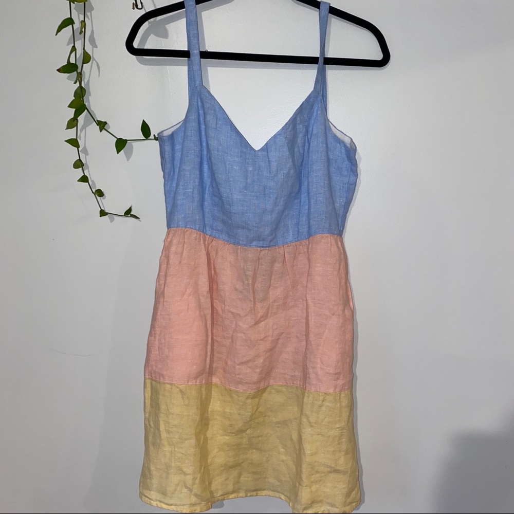 Three tone dress